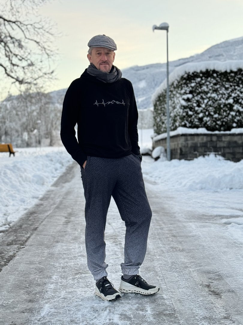 Papierschnittmuster lillesol men No.4 Jogginghose "Jogga" mit Video-Nähanleitung ✂✂✂