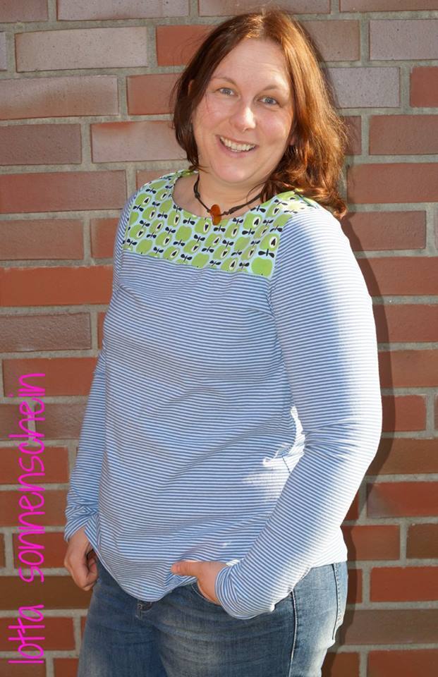 Designbeispiel: lillesol women No.18 Frühlingskombi Kleid & Shirt