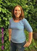 Designbeispiel: lillesol women No.19 Raglan-Kleid & Shirt