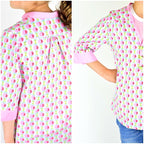 Ebook / Schnittmuster lillesol stars No.12 Blusenshirt Webware *mit Video-Nähanleitung*