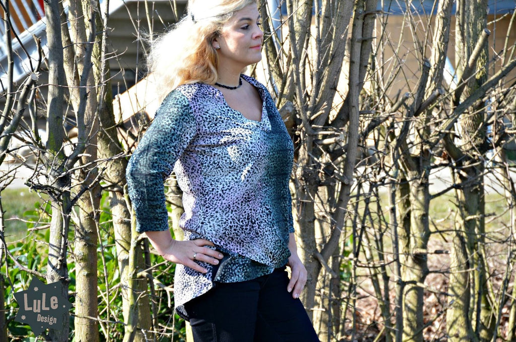 Designbeispiel: lillesol women No.17 Verano-Bluse