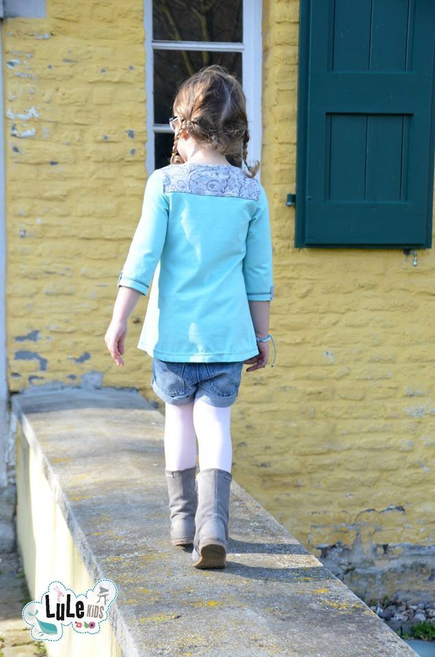 Designbeispiel: lillesol basics No.47 Frühlingskombi Kleid & Shirt