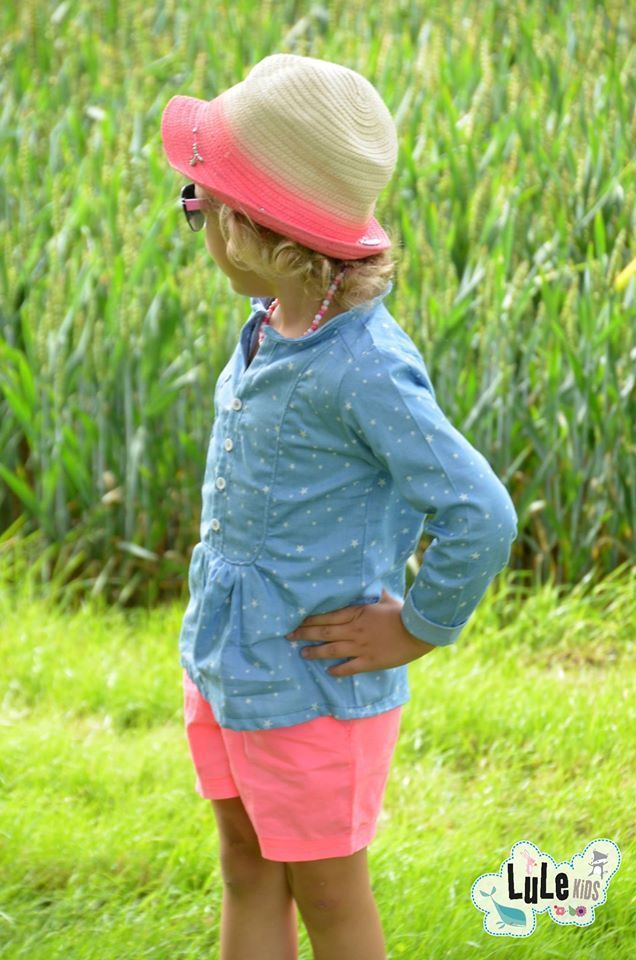 Designbeispiel: lillesol stars No.14 Evita-Bluse