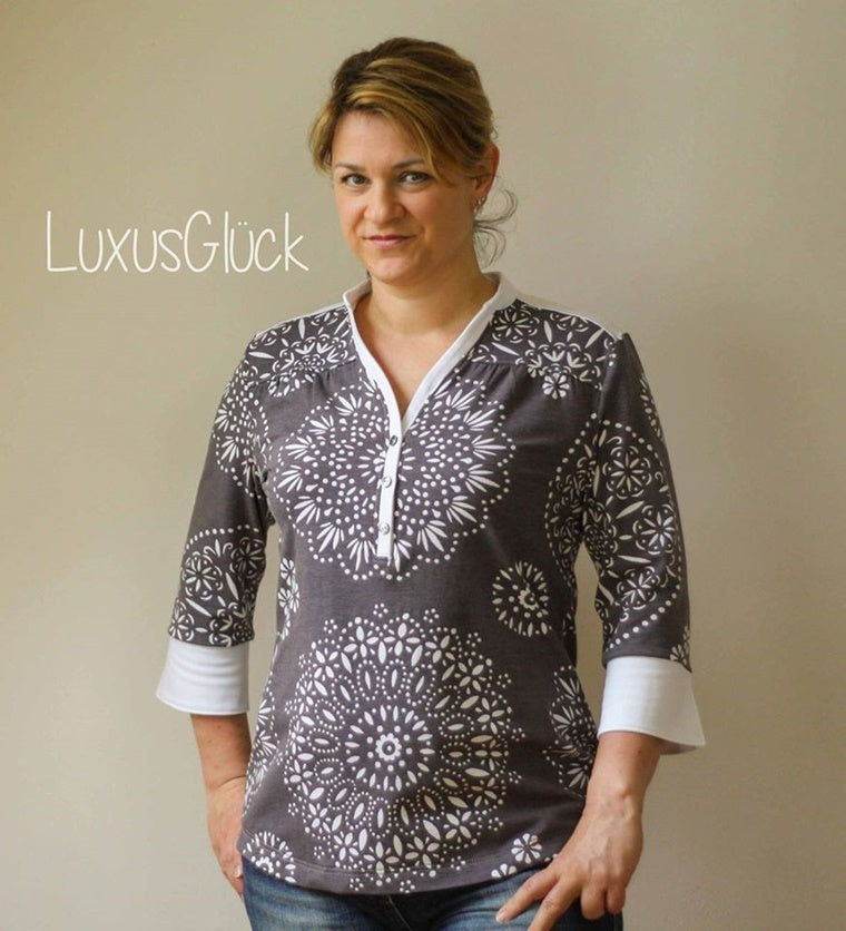 Designbeispiel: lillesol women No.5 Blusenshirt Jersey
