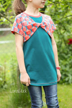 Designbeispiel: lillesol basics No.48 Knotenraglan Shirt & Tunika