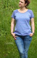 Designbeispiel: lillesol women No.19 Raglan-Kleid & Shirt