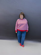 Ebook / Schnittmuster lillesol women No100 Hoodie "Fiesta" * mit Video-Nähanleitung*