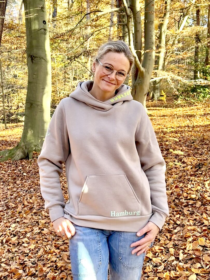 Designbeispiel: lillesol women No100 Hoodie "Fiesta"
