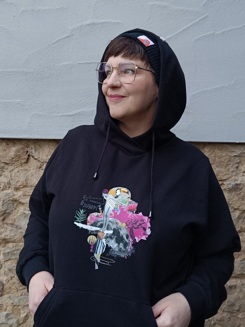 Designbeispiel: lillesol women No.100 Hoodie "Fiesta"
