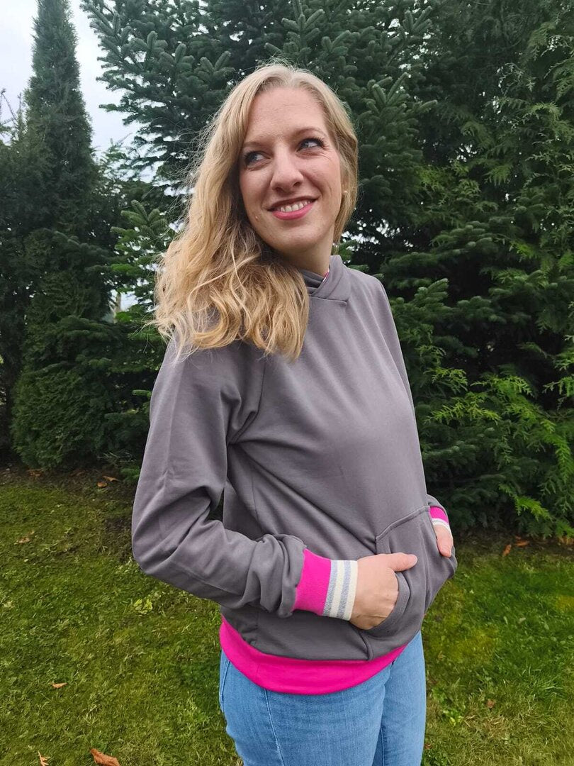 Designbeispiel: lillesol women No100 Hoodie "Fiesta"