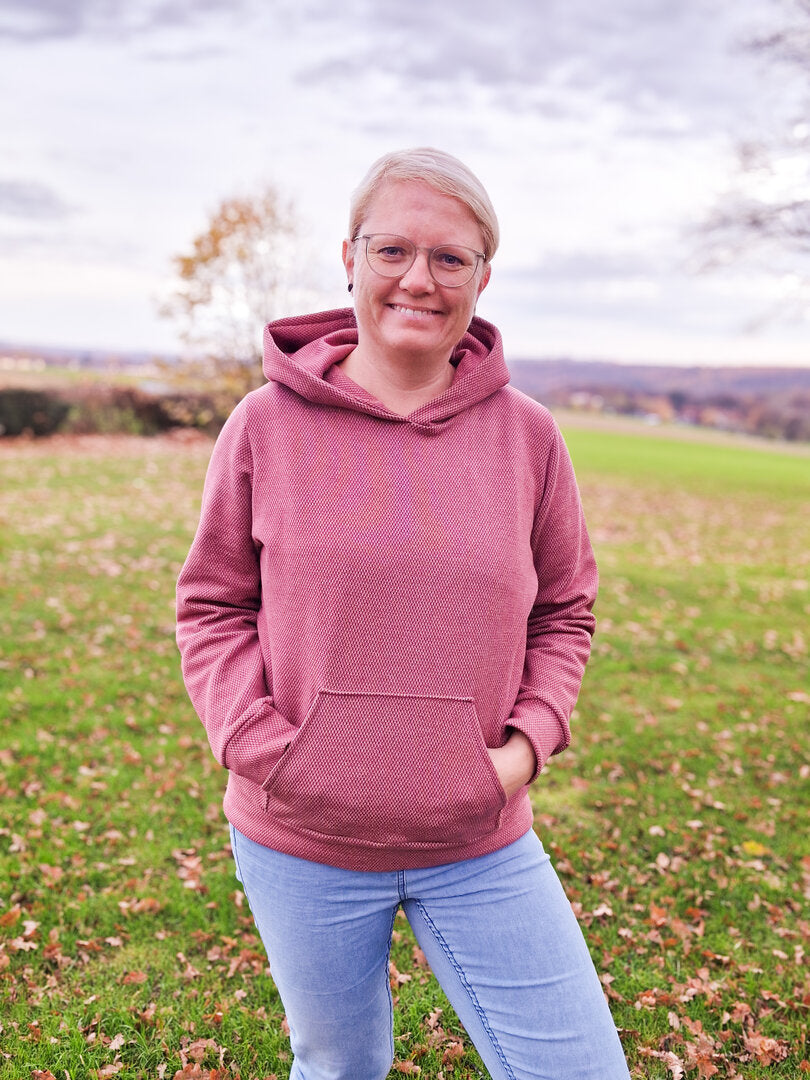 Designbeispiel: lillesol women No.100 Hoodie "Fiesta"