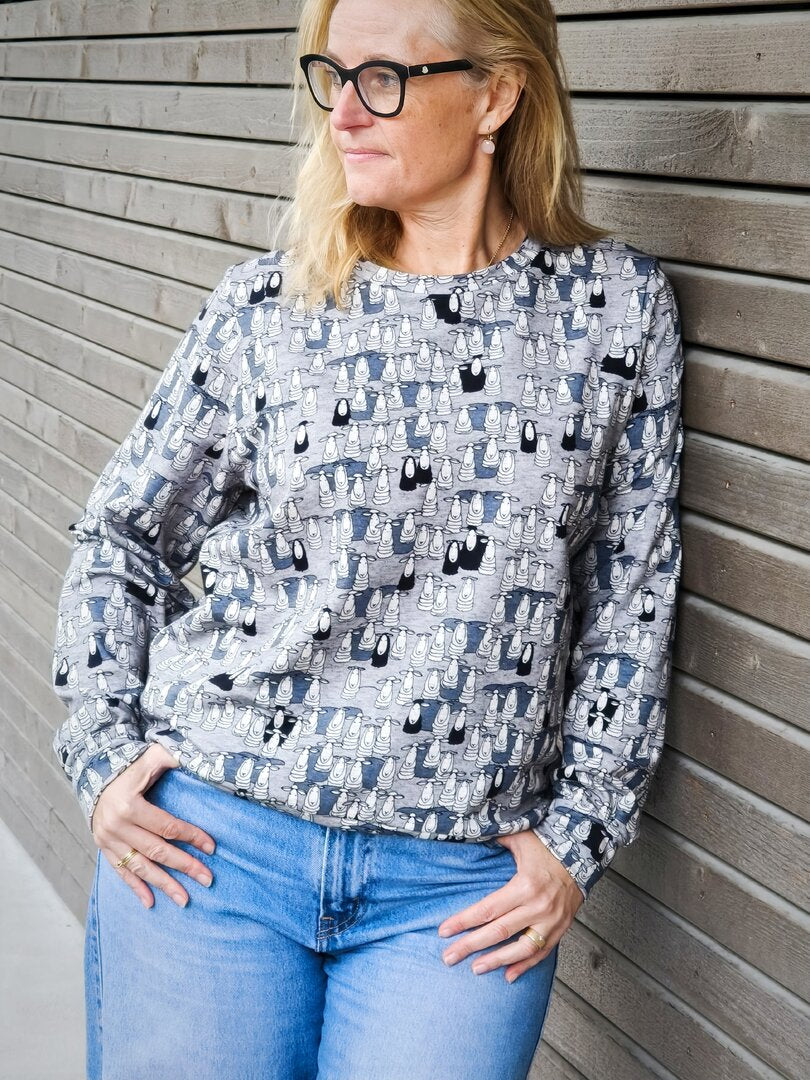 Designbeispiel: lillesol women No100 Hoodie "Fiesta"