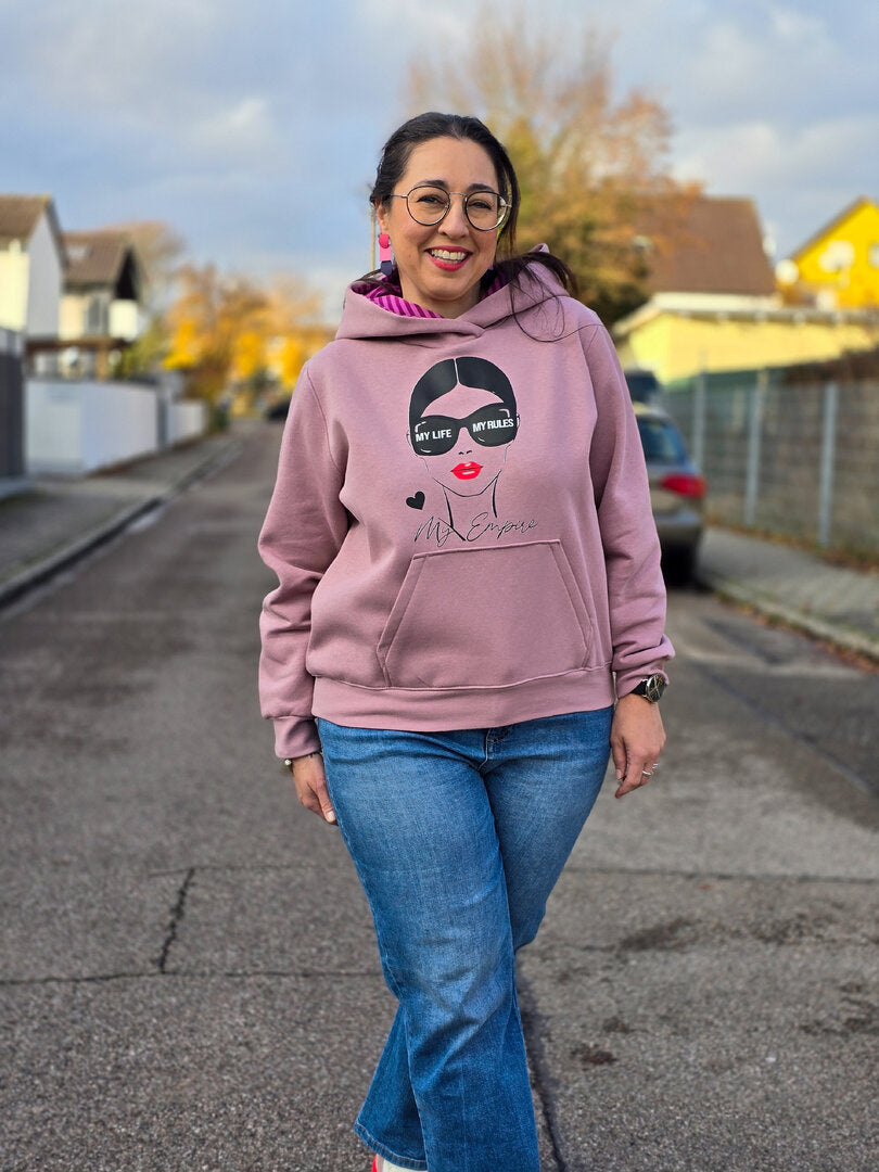 Designbeispiel: lillesol women No.100 Hoodie "Fiesta"