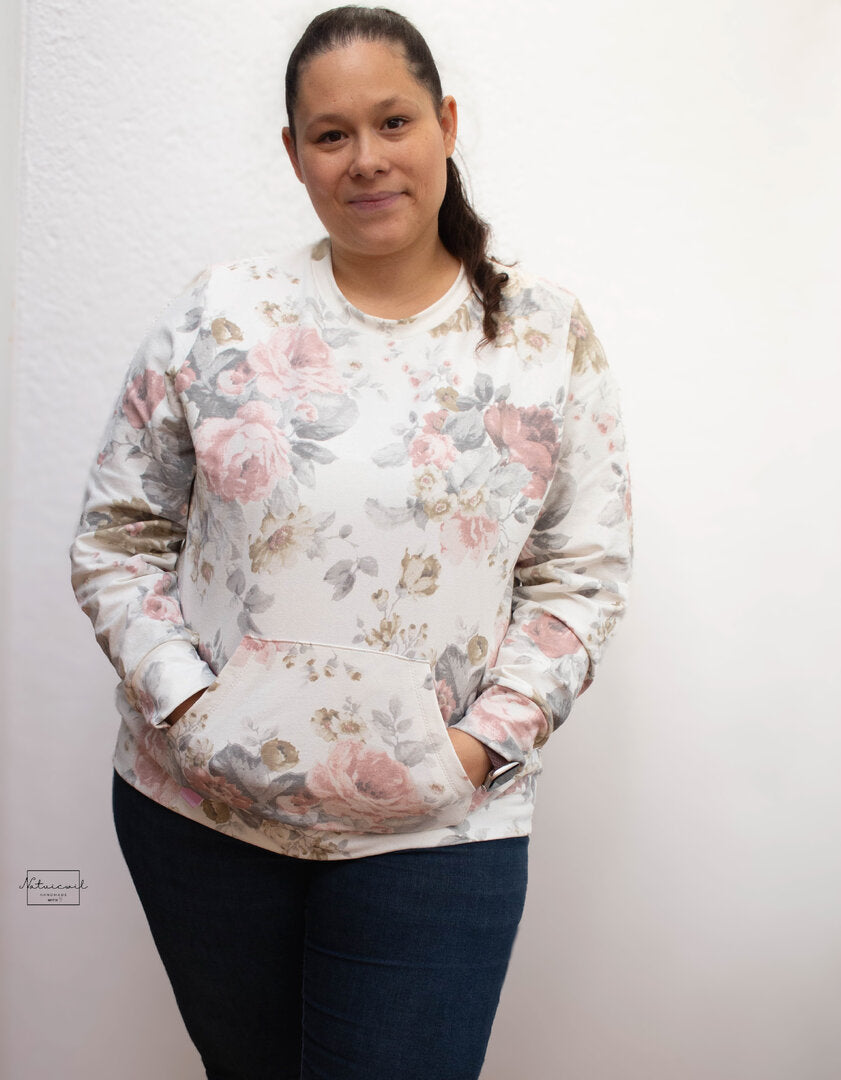 Designbeispiel: lillesol women No100 Hoodie "Fiesta"