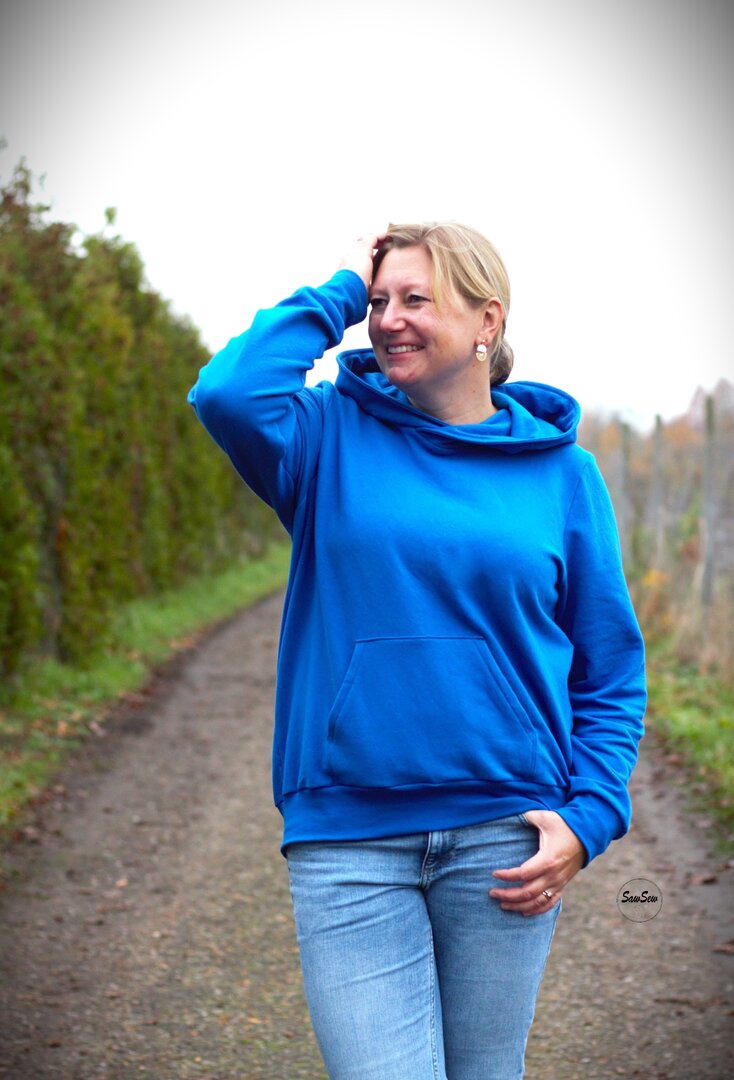 Designbeispiel: lillesol women No100 Hoodie "Fiesta"