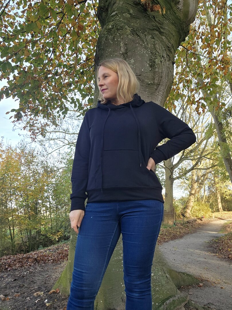 Designbeispiel: lillesol women No100 Hoodie "Fiesta"