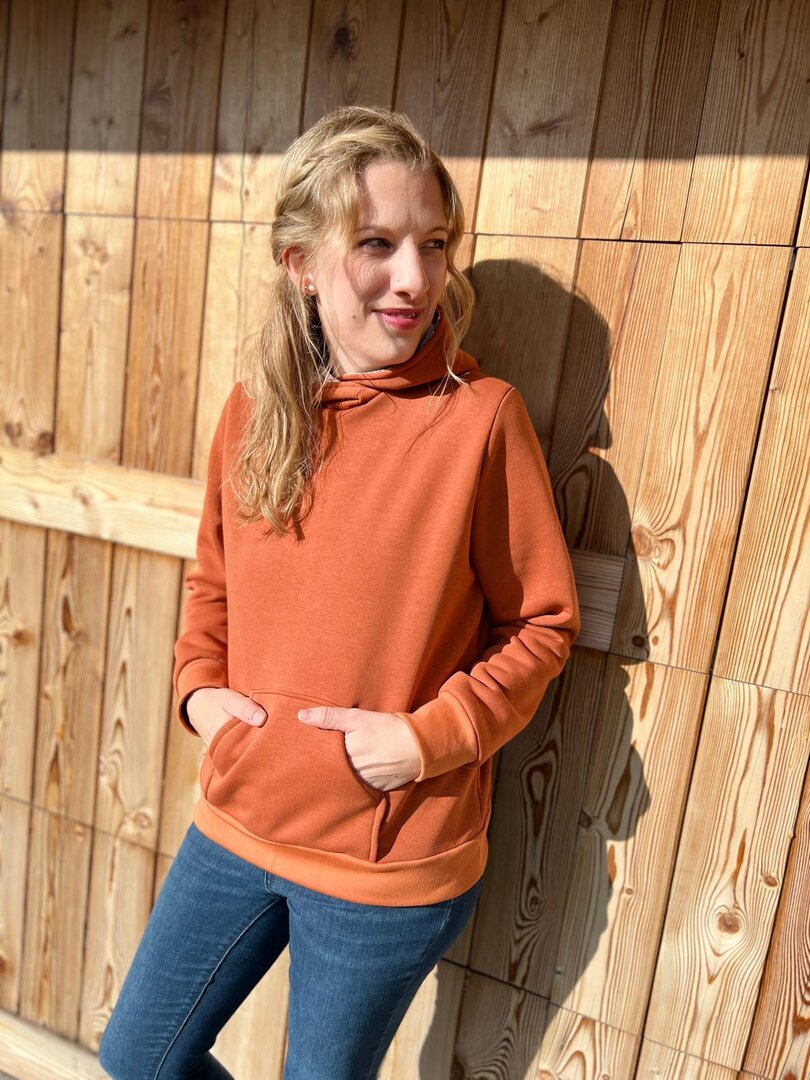 Designbeispiel: lillesol women No100 Hoodie "Fiesta"