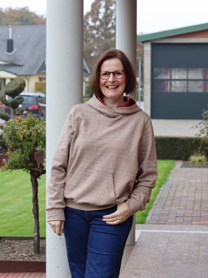 Designbeispiel: lillesol women No100 Hoodie "Fiesta"