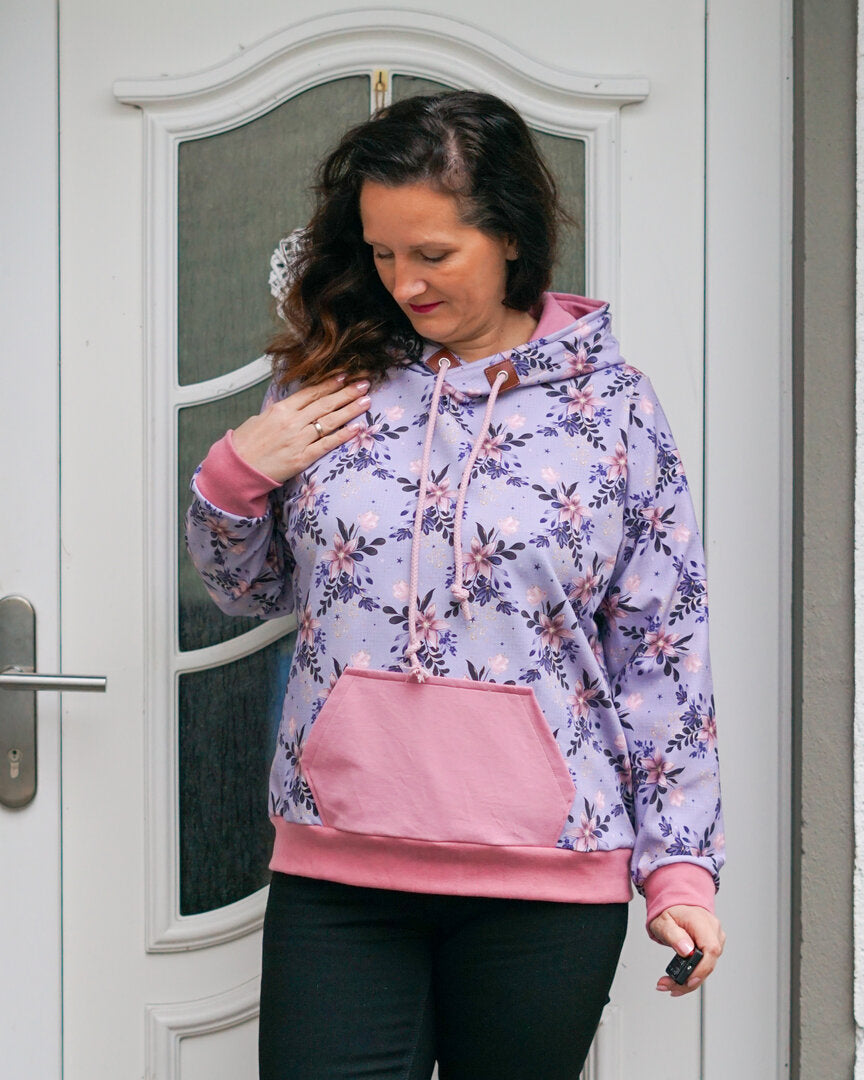 Designbeispiel: lillesol women No100 Hoodie "Fiesta"