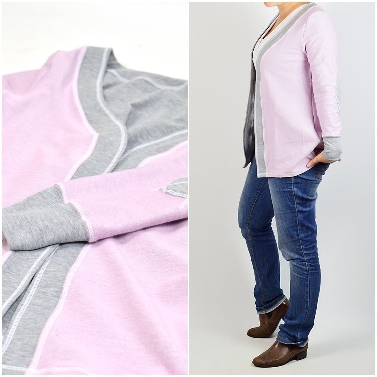 Papierschnittmuster lillesol women No.11 Cardigan *mit Video-Nähanleitung* ✂✂✂