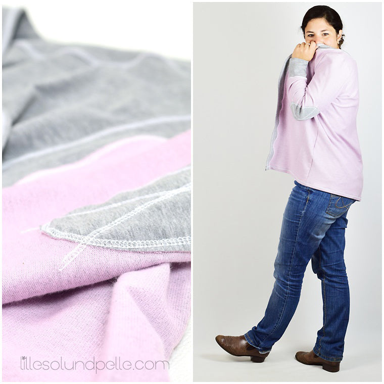 Ebook / Schnittmuster lillesol women No.11 Cardigan *mit Video-Nähanleitung*