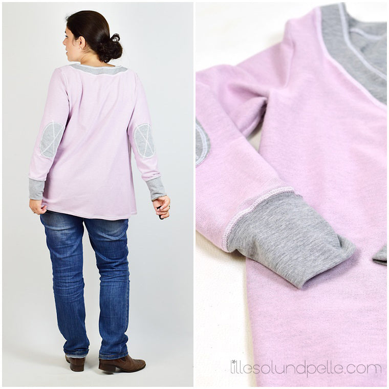 Ebook / Schnittmuster lillesol women No.11 Cardigan *mit Video-Nähanleitung*