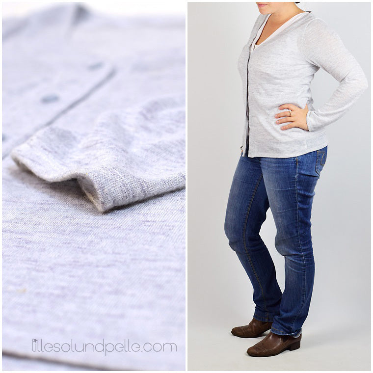 Ebook / Schnittmuster lillesol women No.11 Cardigan *mit Video-Nähanleitung*