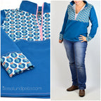 Ebook / Schnittmuster lillesol women No.12 Fleece-Pulli