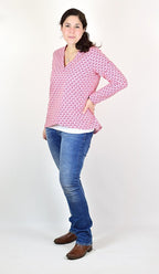 Ebook / Schnittmuster lillesol women No.17 Verano-Bluse *mit Video-Nähanleitung*