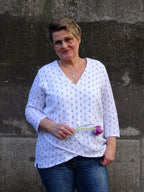 Ebook / Schnittmuster lillesol women No.17 Verano-Bluse *mit Video-Nähanleitung*
