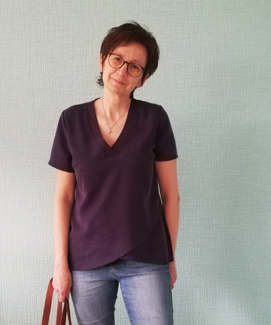 Designbeispiel: lillesol women No.17 Verano-Bluse