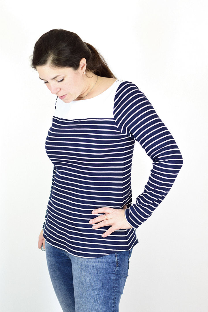 Ebook / Schnittmuster lillesol women No.18 Frühlingskombi Kleid & Shirt *mit Video-Nähanleitung*