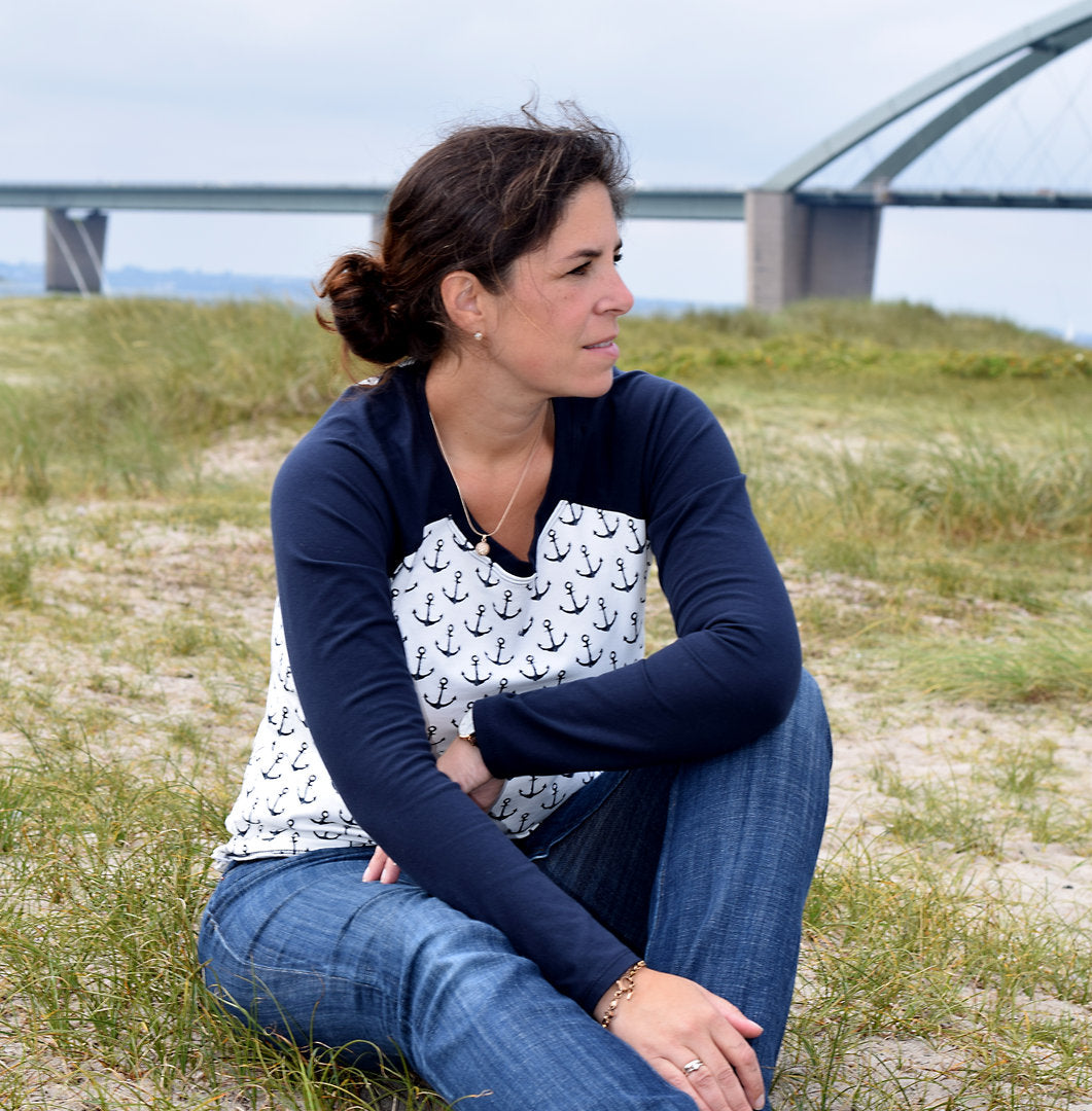 Designbeispiel: lillesol women No.19 Raglan-Kleid & Shirt