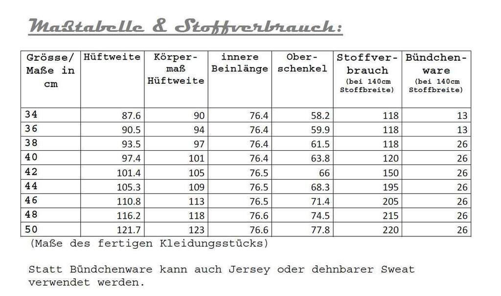 Ebook / Schnittmuster lillesol women No.1 Freizeithose *mit Video-Nähanleitung*