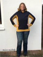 Ebook / Schnittmuster lillesol women No.25 Hoodie * mit Video-Nähanleitung *
