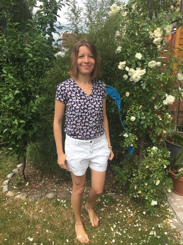 Ebook / Schnittmuster lillesol women No.30 Marisol-Bluse * mit Video-Nähanleitung *