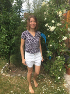 Ebook / Schnittmuster lillesol women No.30 Marisol-Bluse * mit Video-Nähanleitung *