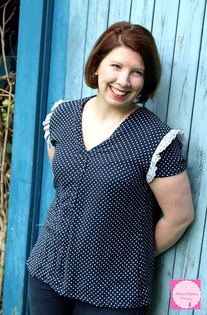 Ebook / Schnittmuster lillesol women No.30 Marisol-Bluse * mit Video-Nähanleitung *