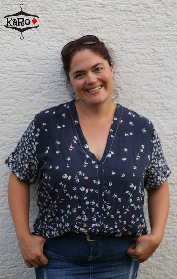 Ebook / Schnittmuster lillesol women No.30 Marisol-Bluse * mit Video-Nähanleitung *