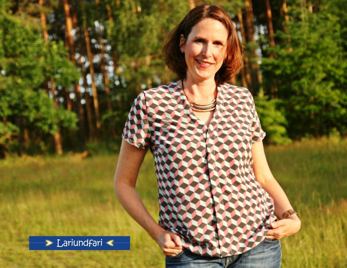 Designbeispiel: lillesol women No.30 Marisol-Bluse