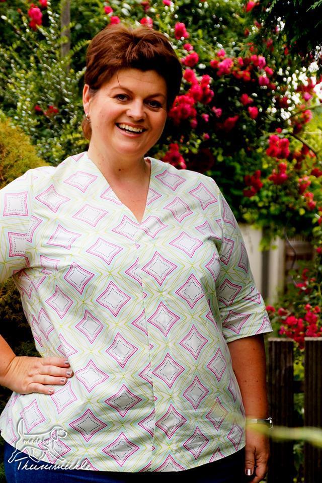 Designbeispiel: lillesol women No.30 Marisol-Bluse