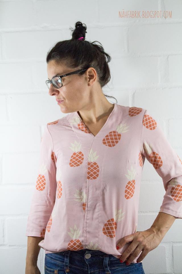 Designbeispiel: lillesol women No.30 Marisol-Bluse