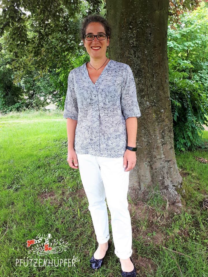 Designbeispiel: lillesol women No.30 Marisol-Bluse
