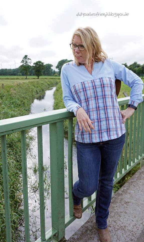 Designbeispiel: lillesol women No.30 Marisol-Bluse