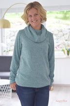Designbeispiel: lillesol women No.32 Shirt mit Kuschelkragen