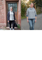 Designbeispiel: lillesol women No.32 Shirt mit Kuschelkragen