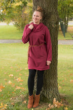 Designbeispiel: lillesol women No.32 Shirt mit Kuschelkragen