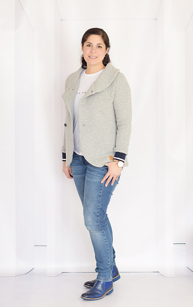 Papierschnittmuster lillesol women No.33 Jacke Sierra *mit Video-Anleitung* ✂✂✂