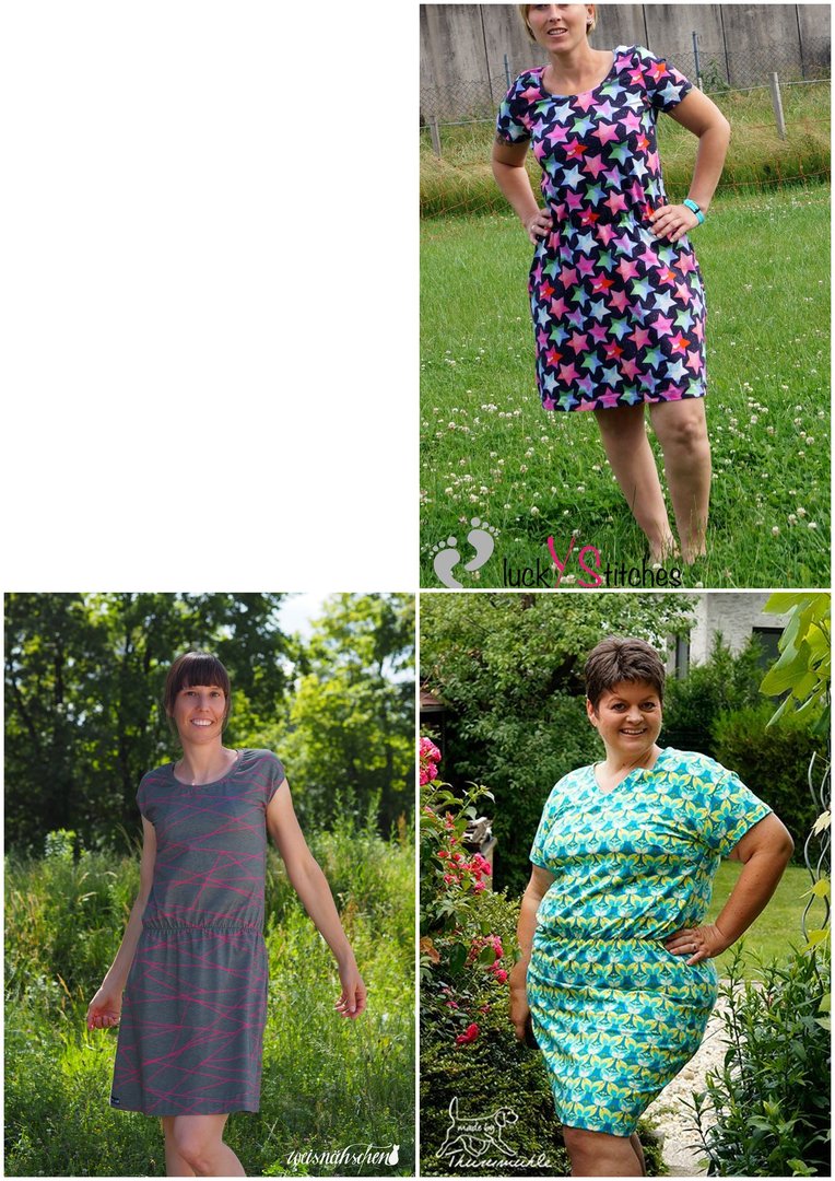 lillesol ebook set basics No.62 und women No. 36 * mit Video-Nähanleitung *