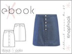 Ebook / Schnittmuster lillesol women No.40 Knopfrock *mit Video Nähanleitung*